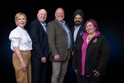 Several Training Committee Members