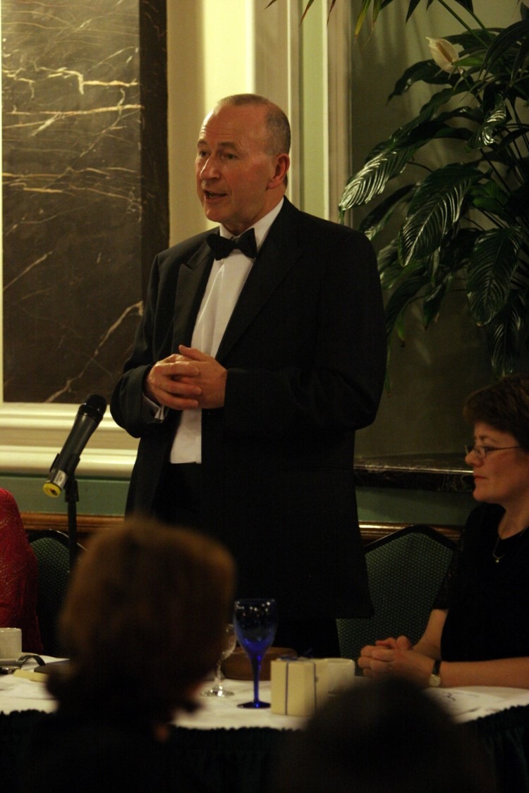 2005 - Sir Bill Callaghan, HSE Chair,  BHSEA 75 Year Anniversary Event, NEC
